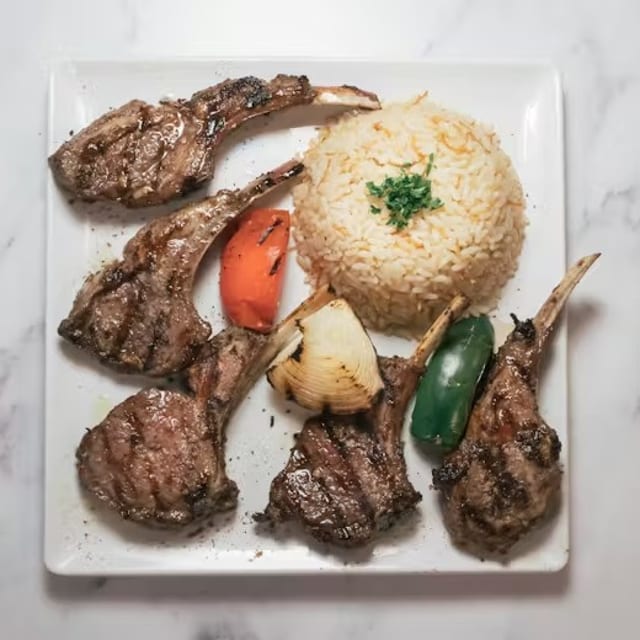 Balade Lamb Chops Platter.