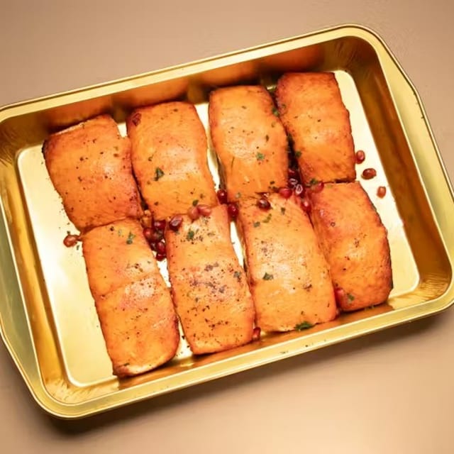 Salmon- Tray.